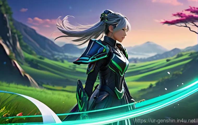 원신 성능 최적화 방법 - **Prompt:** A young, focused gamer, dressed in comfortable, modern casual wear (like a hoodie and je...