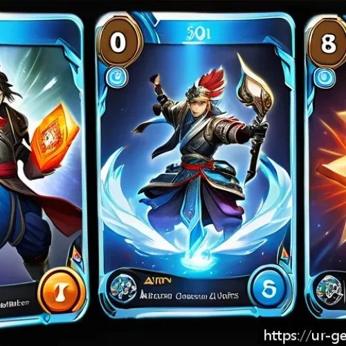 원신 TCG 카드 모음 - A dynamic scene of a strategic Genshin Impact TCG battle in progress, featuring a diverse set of car...