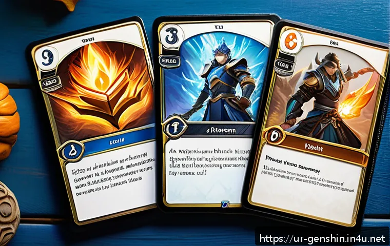 원신 TCG 카드 모음 관련 이미지 1